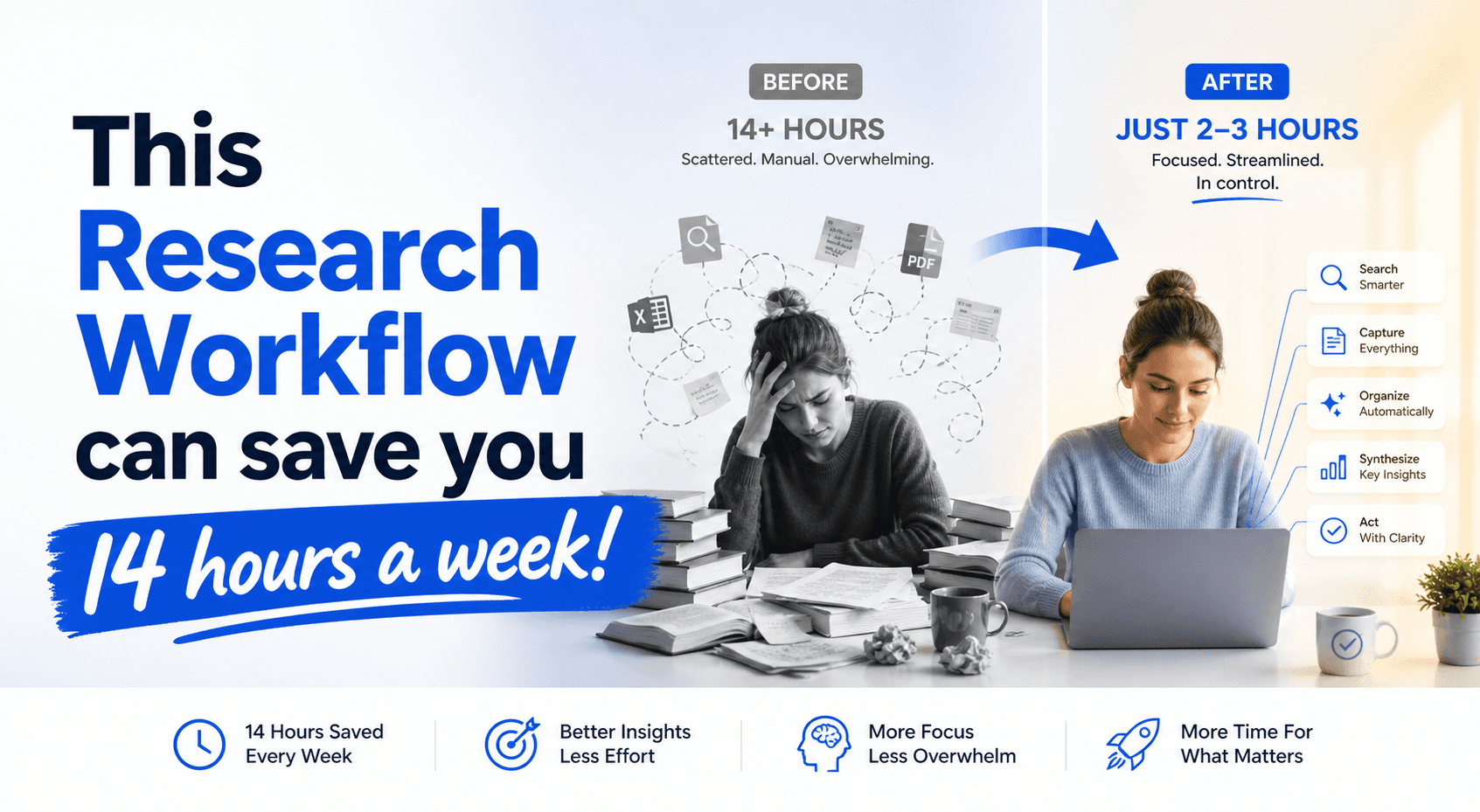 This Research Workflow can save you 14 hours a week!